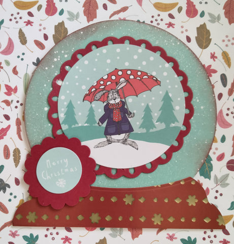 Bunny in the Snowglobe